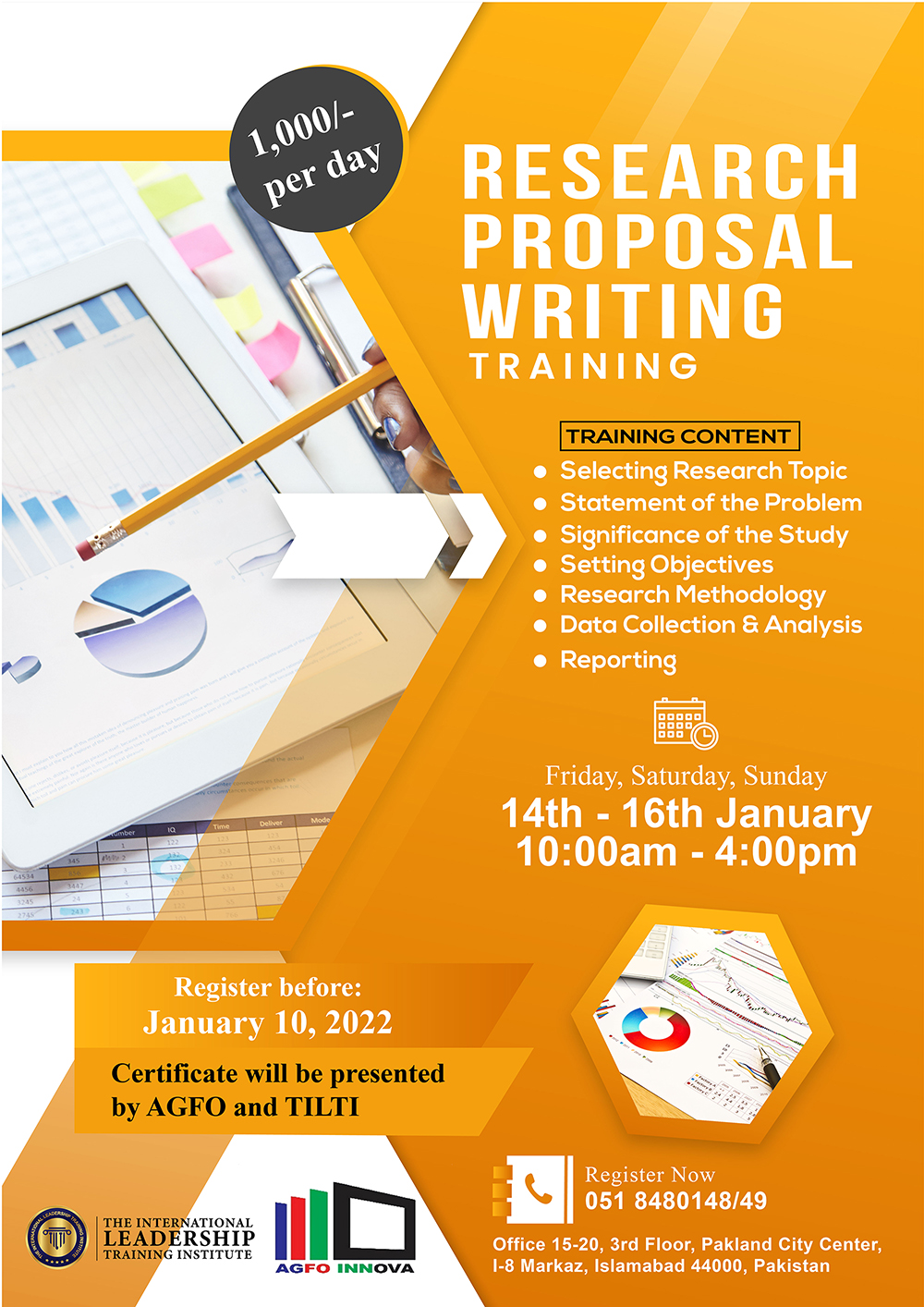 Research Proposal Writing Training – TILTI